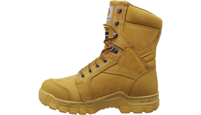 CARHARTT MEN’S 8″ RUGGED FLEX INSULATED: PERFECT WATERPROOF BREATHABLE SOFT TOE WORK BOOT
