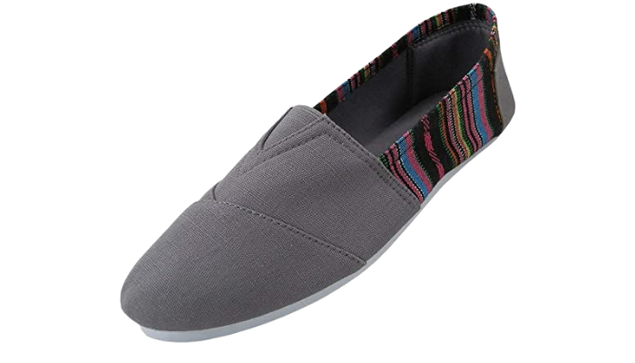 EASYSTEPS WOMEN’S CANVAS SLIP-ON SHOES